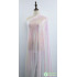 White Pink Iridescent Sequin Fabric Sparkly 3mm Sequins Fabric for Clothes Making Wedding Dress