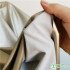 3/5/10m Champagne Gold Pale Gold Matte Pleather Faux Leather Stretch Vinyl Polyester Lycra Spandex Medium Weight Apparel Fabric
