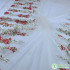 Fashion Flower Embroidered Net Yarn Fabric African Wedding Tulle Floral Lace Fabric Diy Craft Patchwork By Yard