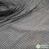 Fashion White Stretch Mesh Fabric Brit Style Spandex Polyester Plaid Black Hollow Net Fabric Sewing Cloth Tissu tecidos Hot Sale