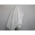 White Rose embossed Polyester Jacquard fabric 145cm wide - sold by the meter