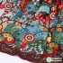 Heavy Work Flower Forest Embroidered Lace Fabric Women Dress Lace Embroidery Mesh Fabric 125cm