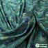 Digital Print Peacock green Knit Spandex Fabric Elastic Material Swimsuit textile 155cm wide by Yard