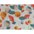 Japanese style fan and umbrella 100% Cotton Fabric Patchwork Sewing Material 58