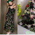 Fashion Flower Embroidered Net Yarn Fabric African Wedding Tulle Floral Lace Fabric Diy Craft Patchwork By Yard