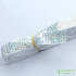 18 Yards/lot 25MM Wide 5-rows square sequins Ribbon Lace for Dance Costume garments decoration hat embellishments