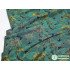 Gold Thread Green Flower Jacquard Fabric for Dress Making 150cm Wide - Sold By The Meter