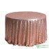3MM solid sequined hotel tablecloth Wedding birthday round tablecloth
