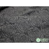 Black Rose embossed Polyester Jacquard fabric 145cm wide - sold by the meter
