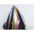 Hologram Iridescent Color Textured PU Fabric Soft Feeling Clothes Bags Shoes Making 150cm Wide