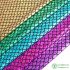 1 yard 92cm Sparkly Scale Mermaid Fabric Hologram Spandex 2 Way Stretch fabric for skirt tail swimwear - 60