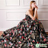 Luxury court style Floral Embroidered Fabric Bridal Wedding Dress Gowns Making DIY sewing by Yard