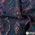 Metal Yarn Court Brocade Fabric Jacquard Garments Thick Clothes Curtain Upholstery Fabric By Yard - Dark Green
