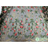 Luxury court style Floral Embroidered Fabric Bridal Wedding Dress Gowns Making DIY sewing by Yard