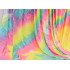 Rainbow Tie Dye Spandex Stretch Lycra Fabric Knit for Dancer Swimwear Sold by the Yard