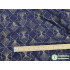 Navy Blue Brocade Jacquard Fabric for Dress Making 148cm Wide - Sold By The Meter