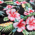coconut flower printed cotton fabric summer dress blouse making material diy sewing 58
