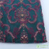 Metal Yarn Court Brocade Fabric Jacquard Garments Thick Clothes Curtain Upholstery Fabric By Yard - Dark Green