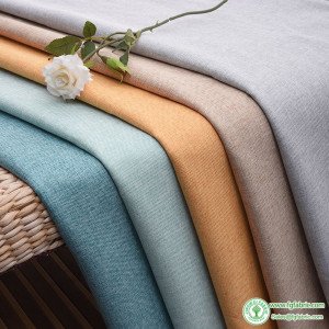 2.2m Width Thick Heavy Fine Linen Fabric Sofa Curtains Tablecloths Furniture Upholstery Home Decoration By The Meter