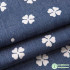 Summer Thin and Soft Cotton Printed Denim Fabric Clover Star Polka dots Stripe for Sewing Clothes Pants by the half Meter