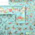 60s Summer Thin Cats Animal Digital Printing Cotton Muslin Fabric For Sewing Clothes DIY Handmade By Half Meter