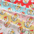 Strawberry Fabric 100%Cotton Printing Dyeing Cartoon Flower Children's Clothing for Sewing Cloth By half Meter