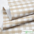Waterproof PVC Grid Outdoor Fabric for Tablecloth Home Decor Upholstery Fabric for Furniture