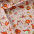 Patchwork Cotton Handmade Fabric Digital Printing Chinese Style Rabbit Lion Dance by Half Meter