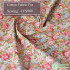 Colorful Small Floral Printed Cotton Poplin Fabric for Dress DIY Sewing Clothes Patchwork 50x140cm