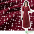 Polka Dot Chiffon Fabric Opaque Printed Color Big Dots for Sewing Summer Clothes By Meters
