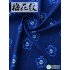 Cotton Fabric Blue Dyed Imitation Tie Dye Ethnic Style DIY Handmade by Half Meter