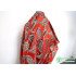 Red Paisley Jacquard Brocade Fabric for Dress Making 148cm Wide - Sold By The Meter