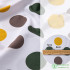 Polka Dot Chiffon Fabric Opaque Printed Color Big Dots for Sewing Summer Clothes By Meters