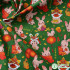 Patchwork Cotton Handmade Fabric Digital Printing Chinese Style Rabbit Lion Dance by Half Meter