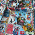 Vintage Cotton Fabric Plants and Flowers Digital Printing for Sewing DIY Handmade Patchwork Supplies Accessories Per Meters