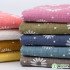 Daisy Fabric for Sewing Summer Clothes Dresses Muslin Patchwork Quilting per Meter