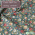 Colorful Small Floral Printed Cotton Poplin Fabric for Dress DIY Sewing Clothes Patchwork 50x140cm