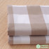 Plaid Fabric Dyed Linen Solid Color for Sewing Pillow Sofa Tablecloth Black and White Grid by Meters