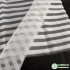 big stripes pattern organza textiles fabric for dress making 145cm wide by yard