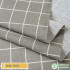 Striped and Plaid Printed Cotton Linen Fabric for Curtains Tablecloths Home Decoration Accessories
