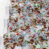 Digital Printing Reprinted Small Animal Series Pure Cotton Fabric Children Clothing DIY Handmade By Half Meter