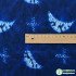 Cotton Fabric Blue Dyed Imitation Tie Dye Ethnic Style DIY Handmade by Half Meter