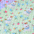 Cats Cotton Fabric Printed Thicken Twill Cartoon for Sewing DIY Handmade Clothing By Half Meter
