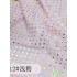 100D Polka Dot Bronzing Chiffon Fabric for Sewing Dress Decoration Stage Golden 0.5cm Dots by Meters