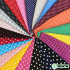 Polka Dot Cotton Fabric Printed Poplin Handmade DIY 3.5mm 2mm Dots for Sewing Per Half Meter