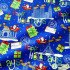 Christmas Decoration Fabric Twill Cotton Santa Claus Tree for Sewing Children clothing Bedding Cloth By Half Meter