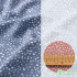 Polka Dot Chiffon Fabric Opaque Printed Color Big Dots for Sewing Summer Clothes By Meters