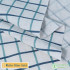 Striped and Plaid Printed Cotton Linen Fabric for Curtains Tablecloths Home Decoration Accessories