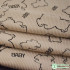 Elastic Corduroy Fabric 8 Plaid Cartoon Bear Cow Pattern for Sewing Autumn and Winter Children Coat and Pant Cloth by Half Meter
