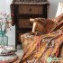 Bohemian Fabric Ethnic Style Printed Cotton and Linen Retro Handmade DIY Patchwork per Half Meter